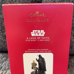 NIB Hallmark Keepsake: Star Wars “Lack of Faith” Ornament!
